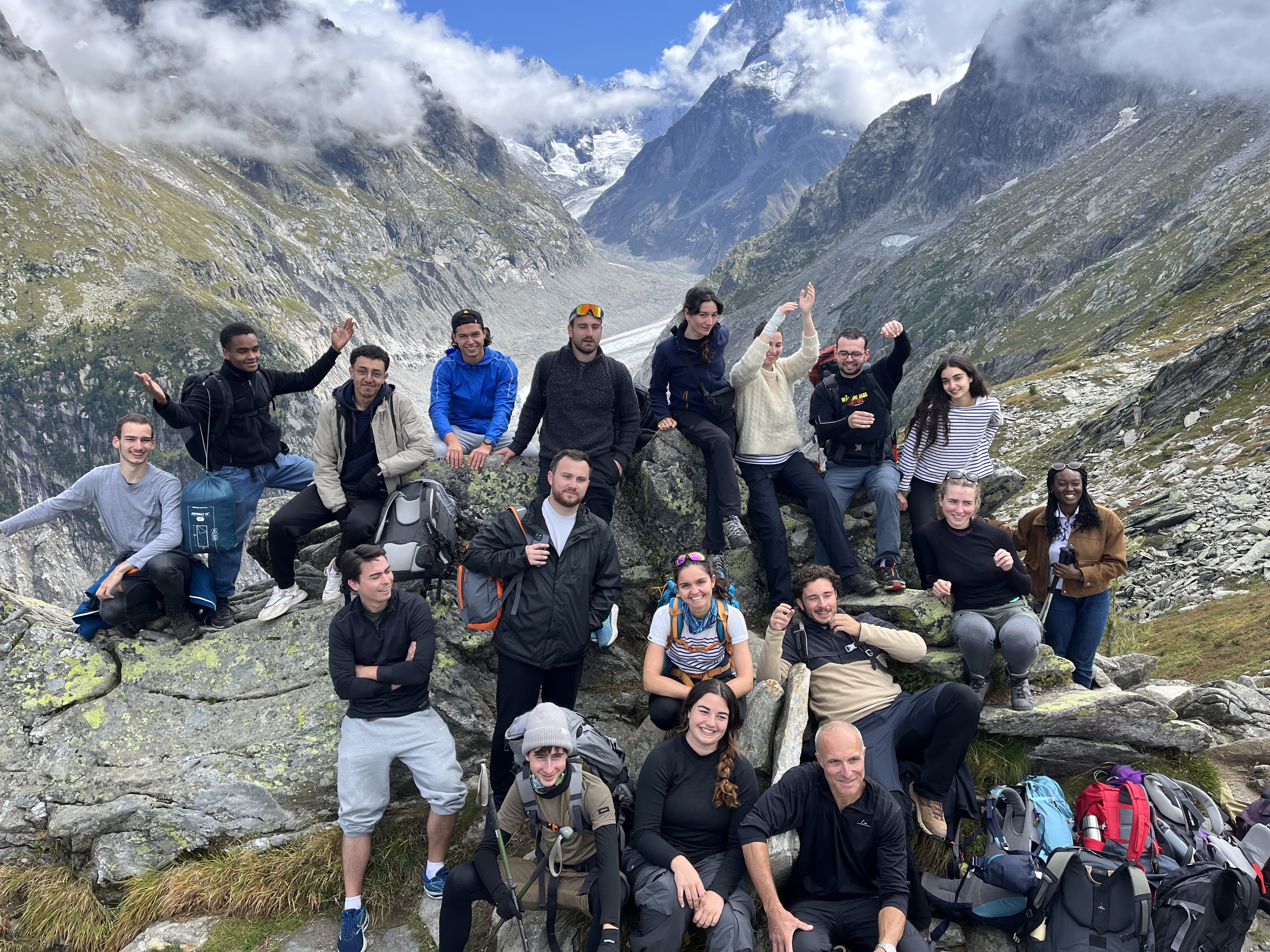 Séjour d’intégration au Mont-Blanc